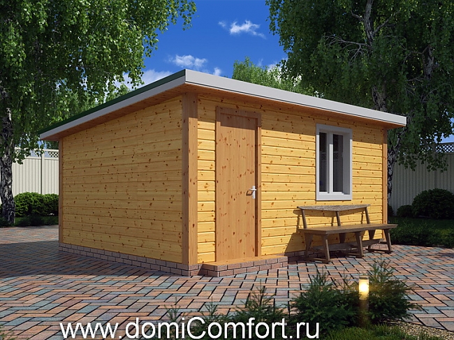 каркасный хозблок
