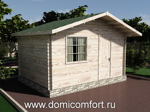 Хозблок для дачи 4х3